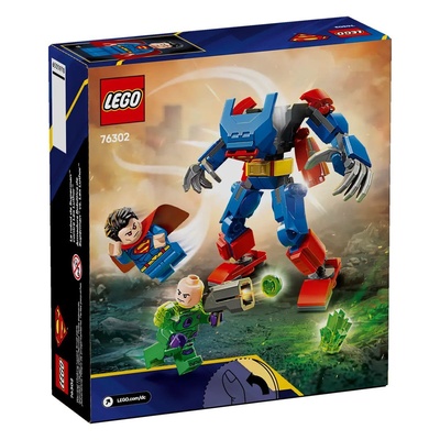 76302 Lego DC Superman Robotu ve Lex Luthor 'a Karşı 120 parça +6 yaş