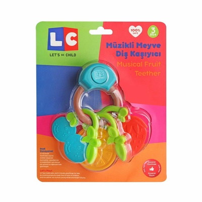 30928 Let's be Child - Müzikli Meyve Diş Kaşıyıcı +3 ay