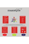 Maxstyle New Argan Keratin 2025/07.85 Fındık Kabuğu 60 Ml 3 Adet Saç Boyası + 3 Adet 90 Ml Oksidan 