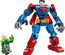 76302 Lego DC Superman Robotu ve Lex Luthor 'a Karşı 120 parça +6 yaş