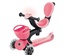 Globber Go Up Baby 360 Işıklı Scooter - Koyu Pastel Pembe