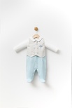 Erkek Bebek Tulum-13852 - MINT GREEN - 2-3 AY - TULUM / ROMPER