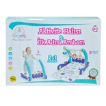 E0633 Aktivite Halısı&İlk Adım Arabası 2IN1 -Mavi