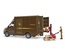 Mercedes Benz Sprinter UPS Kargo Aracı + Transpalet ve Figür +4 yaş
