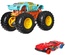 Hot Wheels Monster Trucks ve Araba Seti 1:64 Arabalar NIGHT SHIFTER GRH81-HWN36
