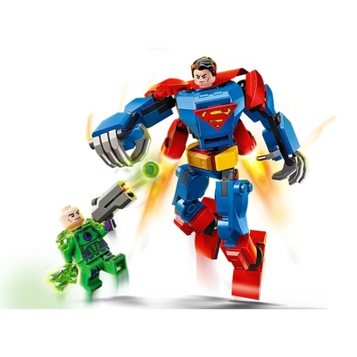 76302 Lego DC Superman Robotu ve Lex Luthor 'a Karşı 120 parça +6 yaş