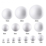 Puti Strafor Köpük Top 15cm