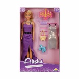 SUN-RST-SIS Minik Alisha Yedek Kıyafetli Bebek Set 29 cm - Sunman