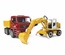 BR02751 Man Damperli Kamyon ve Liebherr Ekskavatör +4 yaş