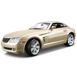 Maisto Chrysler Crossfire 1:18 Model Araba S/E Gold