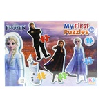 KS Baby Puzzle Frozen My First Puzzle 4 in 1 Çerçevesiz