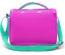 Coral High Kids Neon Pembe Su Yeşili Kalp Desenli Thermo Beslenme Çantası 11806