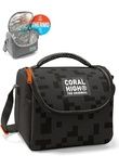 Coral High Kids Siyah Blok Desenli Thermo Beslenme Çantası 22794