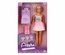 SUN-RST-SIS-MNK- Alisha Gece Elbiseli Bebek Seti 29cm - Sunman