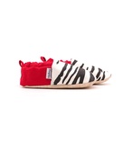 Pamuklu Bebek Patik -  Zebra Desen - RED ZEBRA - 24-25 NUMARA