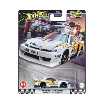 Hot Wheels Boulevard Premium Araçlar GJT68 - HRT64 LB Super Silhouette Nissan Silvia (S15)