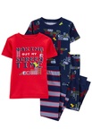 Erkek Bebek Pijama Set 4 Lü Paket - 18 AY - GAME