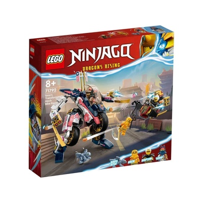 71792 LEGO® Ninjago® Sora'nın Dönüşen Robot Motosiklet Yarışçıs 384 parça +8 yaş