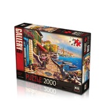 Bir Sahil Tatili 2000 Parça Puzzle -KS Puzzle