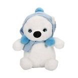 Sunman 4773 Şapkalı Atkılı Kutup Ayı 30 Cm -sunman