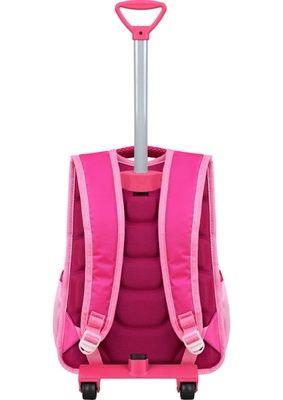 Çantaland Çekçekli Pembe Unicorn Baskılı, Ortopedik Sırt Özellikli, Ilkokul Çantası + Beslenme Çantası