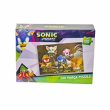 Sonic 100 Parça Puzzle - Laço Kids - Utku Oyuncak