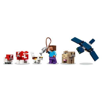 21270 Lego Minecraft Mooshroom Evi 500 parça +8 yaş