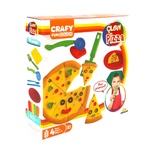 1002012 Sunman, Crafy Çılgın Pizza Oyun Hamuru Seti 200 gr