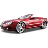 Maisto Mercedes SL 55 AMG Convertible 1:18 Model Araba Kırmızı