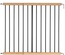 Wellgro 62-102 cm Ahşap Uzayan Güvenlik Kapısı
