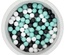 Wellgro Bubble Pops Açık Gri Sünger Top Havuzu / Mint, Beyaz, Siyah Toplu