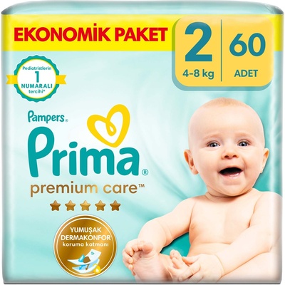 Prima Premium Care 2 Beden 60 Adet Mini Jumbo Paket