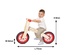 02 001 Pilsan Freestyle Cycle - Ahşap Bisiklet Pedalsız / +24 ay