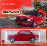 C0859 Matchbox 1:64 Tekli Arabalar 1969 BMW 2002 HFT08