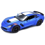 Maisto 1/24 2017 Model Corvette Grand Sport Mavi