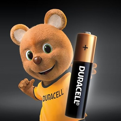 Duracell Alkalin AAA İnce Kalem Pil 1,5V (LR03 / MN2400), 8'li Paket