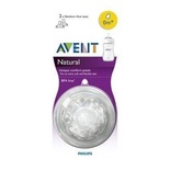 PHİLİPS/AVENT Natural Biberon Emziği 0+ Ay 1 Delik 2Li Biberon Emz