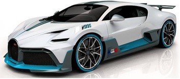 Maisto 1/24 Bugatti Divo Model Araba - Beyaz