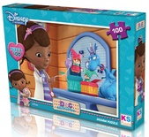 KS Puzzle 100 Parça Doc MCStuffins