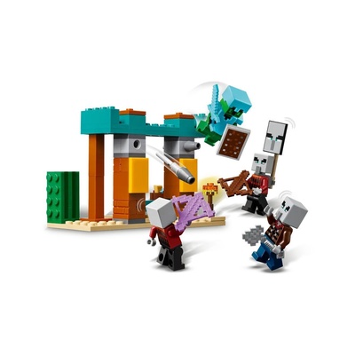21267 Lego Minecraft The Illager Çöl Devriyesi 105 parça +7 yaş