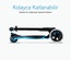 SmarTrike Xtend 3 Aşamalı Büyüyebilen Çocuk Scooterı (3-12 Yaş) - Blue
