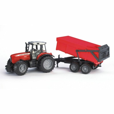 Massey Ferguson 7480 Traktör ve Römork