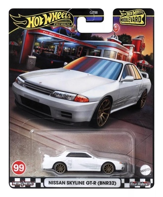 Hot Wheels Boulevard Premium Araçlar GJT68 - HRT74 NISSAN SKYLINE GT-R (BNR32)