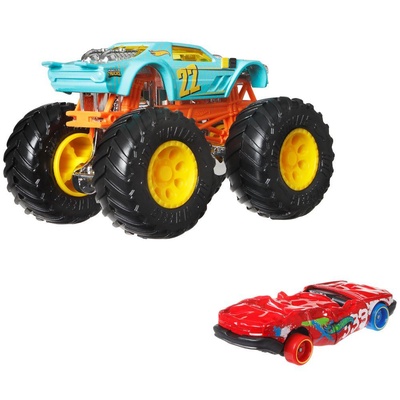 Hot Wheels Monster Trucks ve Araba Seti 1:64 Arabalar NIGHT SHIFTER GRH81-HWN36