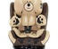 Yoyko Kahverengi Bear 360 ° Dönebilir Yatabilir 0-36 Kg Oto Koltuğu Isofıx/sıp/latch