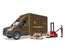 Mercedes Benz Sprinter UPS Kargo Aracı + Transpalet ve Figür +4 yaş