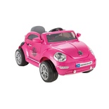 Tostos 12 Volt Kumandalı Akülü Araba Metalik Pembe +3 yaş