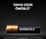 Duracell Alkalin AAA İnce Kalem Pil 1,5V (LR03 / MN2400), 8'li Paket