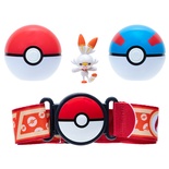 Pokemon Clip 'N' Go Pokeball Kemer ve Figür Seti PKW3158