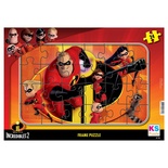 Ks Puzzle Inc 704 Incredibles 2 Frame Puzzle 24 Parça